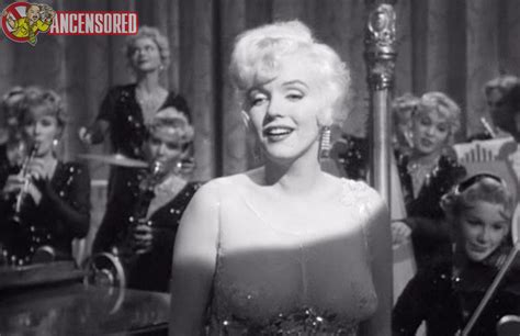 Naked Marilyn Monroe In Some Like It Hot