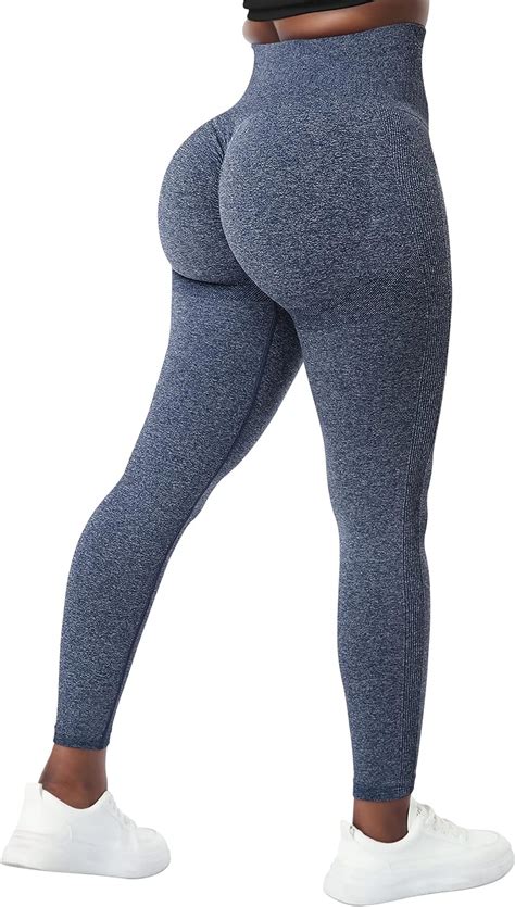 buy dreamoon women scrunch butt lifting seamless workout leggings high waisted booty yoga pants