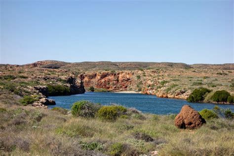 Landscape Of Yardie Creek Gorge In Western Australia In Cape Range
