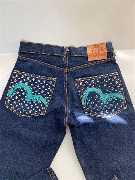 Vintage Vintage Evisu Raw Denim Jeans Grailed