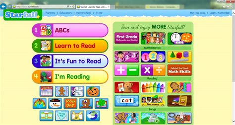 Websites To Educate And Entertain Your Child Miss Guys First Grade Class