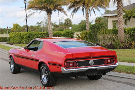 Used 1972 Ford Mustang Mach 1 Mach 1 For Sale 26500 Muscle Cars