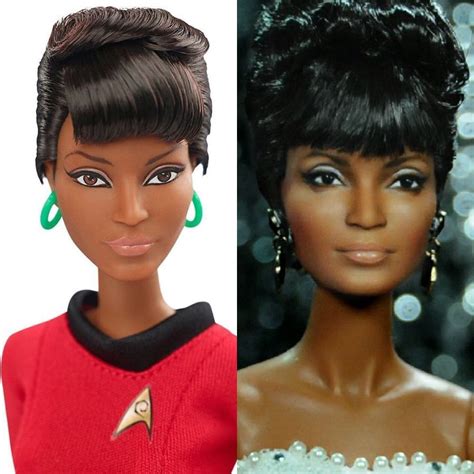 Barbie Doll Hairstyles Nichelle Nichols African American Babies Star Trek Characters Hidden