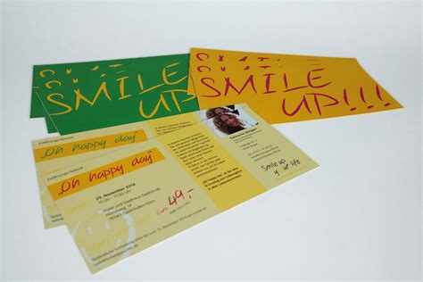 Smile Up Your Life Flyer Werbezentrum Bodensee Die Guten