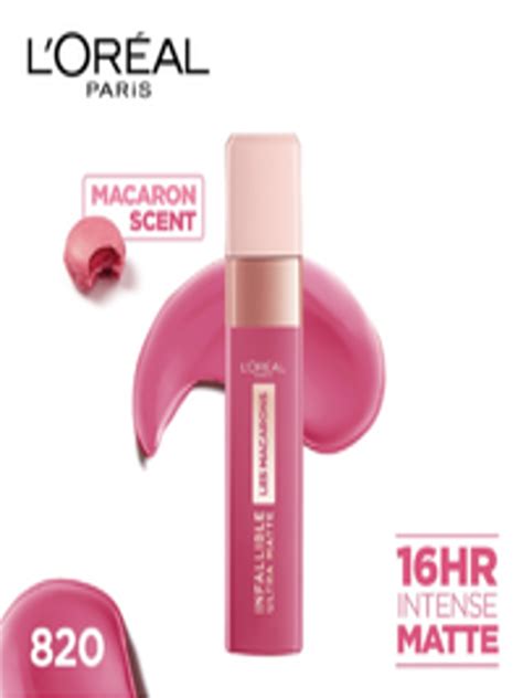 buy loreal paris infallible ultra matte les macarons praline de paris liquid lipstick 820
