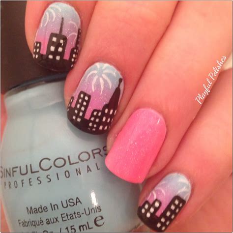 Playful Polishes New Years Nails