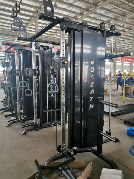 The Goliath Full Commercial Multi Functional Trainer And Smith Machine W