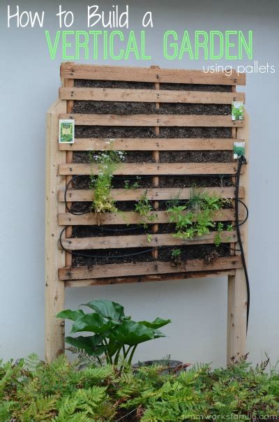 How To Build A Vertical Garden Using Pallets