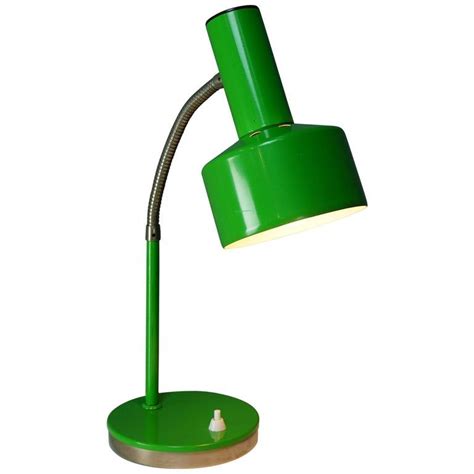 Midcentury Green Metal Articulated Lamp 1960s Design Lamp Table Lamp