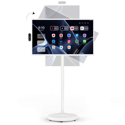 Buy Apolosign 32 Inch Portable Smart Screen 1080p Rotatable Monitor With Incell Touch Screen