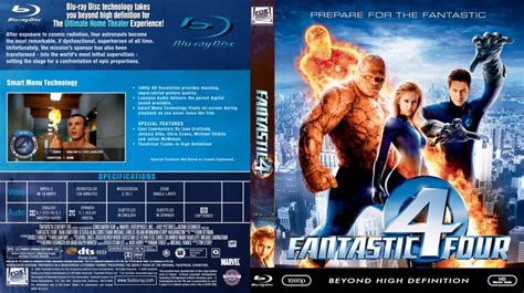 Fantastic Four Movie Blu Ray Custom Covers 9688fantastic Four