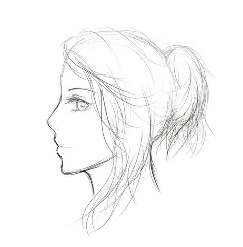 How To Draw Anime Female Face Side View Paul Hostuder