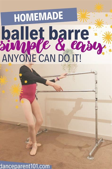 How To Make A Homemade Ballet Barre In 2021 Ballet Barre Ballet