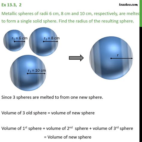 Question 2 Metallic Spheres Of Radii 6 Cm 8 Cm And 10 Cm