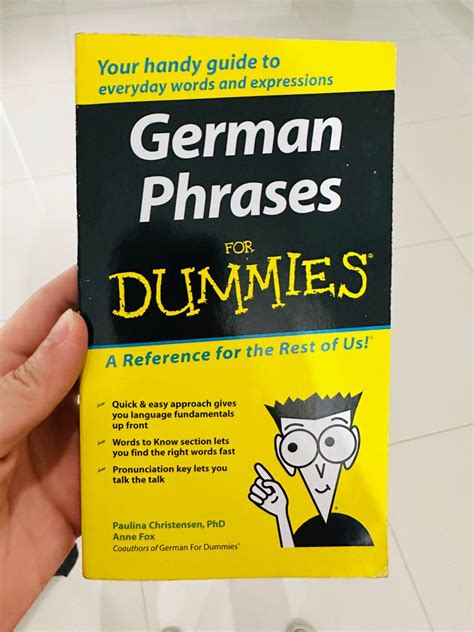German Phrases For Dummies On Carousell