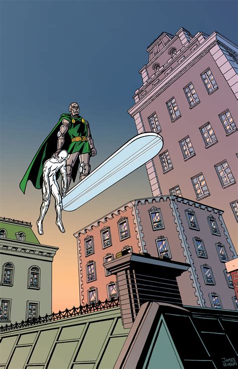 Doctor Doom And Silver Surfer By Me Rcomicbookart