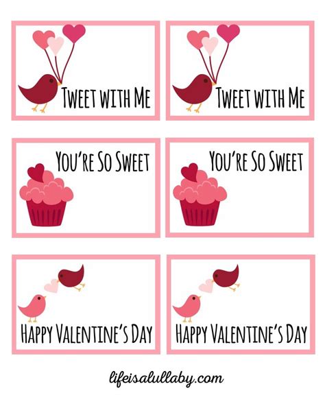 Valentines Day Printable Cards