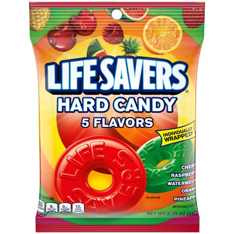 Life Savers 5 Flavors Hard Candy Bag 625 Oz Life Savers
