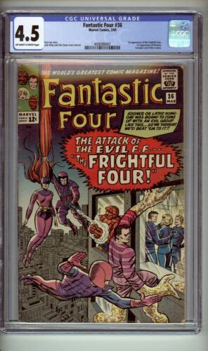Classicmodern Comics On Twitter Fantastic Four 36 Cgc 45 1st
