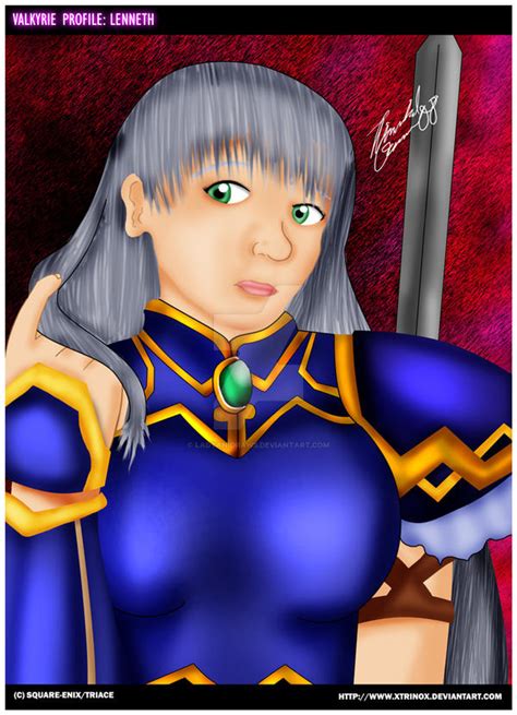 Valkyrie Profile Lenneth By Ladyanidraws On Deviantart