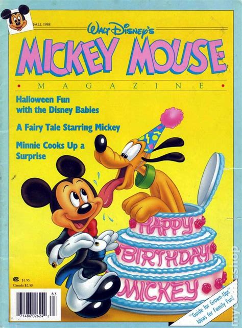 Mickey Mouse Magazine 1988 Comic Books