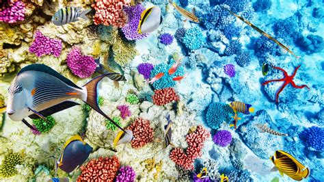 Colorful reef marine corals marine coral beautiful coral reefs coral algae reef corals and fishes coral color gradient underwater view fish red reef coral gradient. Coral background ·① Download free stunning High Resolution ...