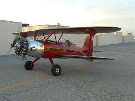 Stolp Starduster 2 Aircraft Custom Biplane With Only 56 Hrs Tt Pro Built