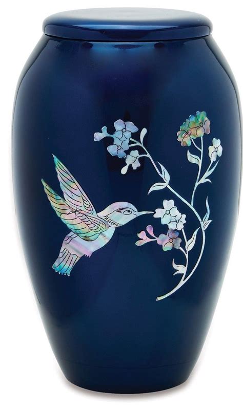 Blue Butterfly 210 Adult Cremation Urn For Ashes