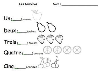 Fun Activities for French Colours, Numbers and Shapes - Grade 1 French