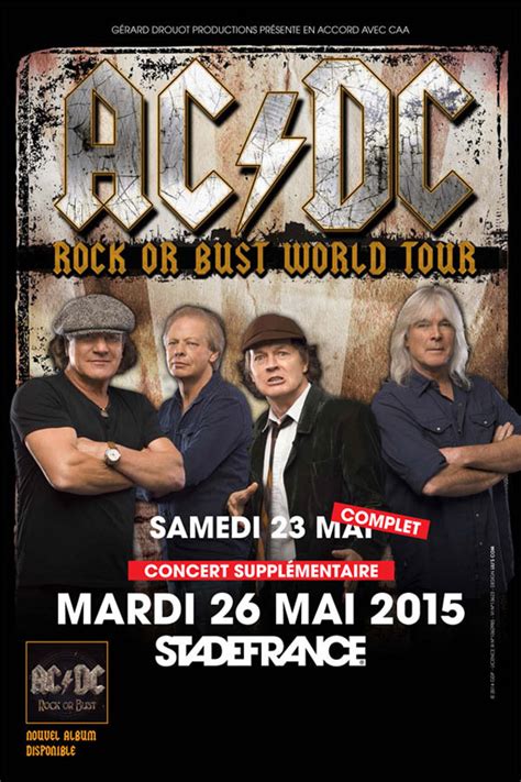 Echo for ac/dc2015 march 26,german tv ,ard AC/DC Tour History - 26 May 2015 Paris (Saint Denis ...