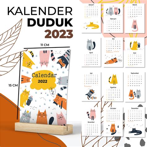 Jual Craftpedia Kalender 2023 Kalender Duduk Kalender Meja Standing