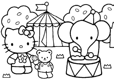 Coloriages a Imprimer  Colorier hello kitty