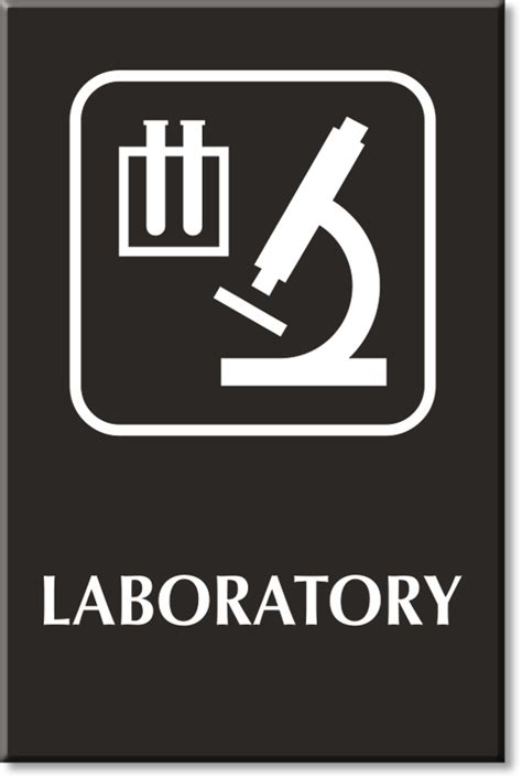 Laboratory Signs | Laboratory Door Signs