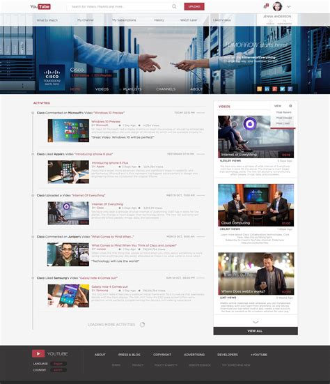 Youtube Redesign Concept By Mohammed Awad Ui Ux Design Blog Design