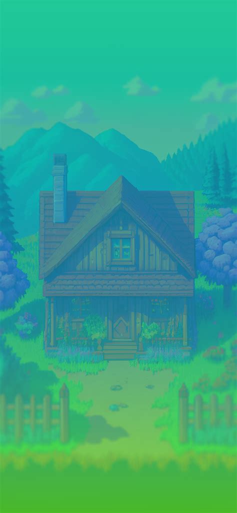 Aesthetic Stardew Valley Wallpapers Cartoon House Wallpapers