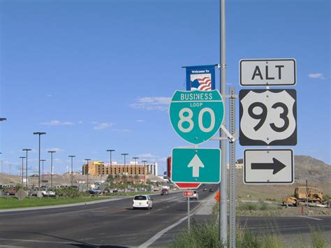 Nevada Business Loop 80 And U S Highway 93 Aaroads Shield Gallery