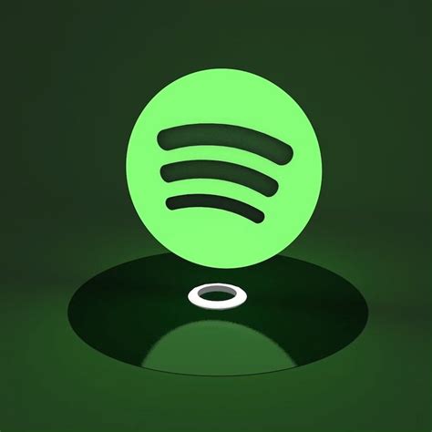 3d Spotify Logo Animation Spotify Logo Motion Design Spotify Design