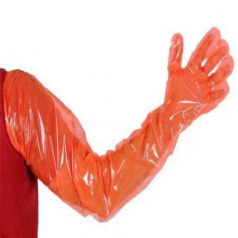 ai gloves arm length disposable