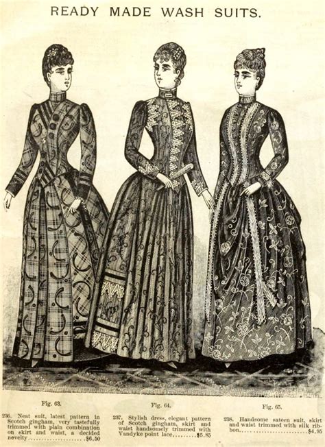 Antique Womens Clothing From 1890 See The Styles Victorian Ladies