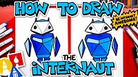 How To Draw The Internaut From Google's Interland Game - Art For Kids Hub