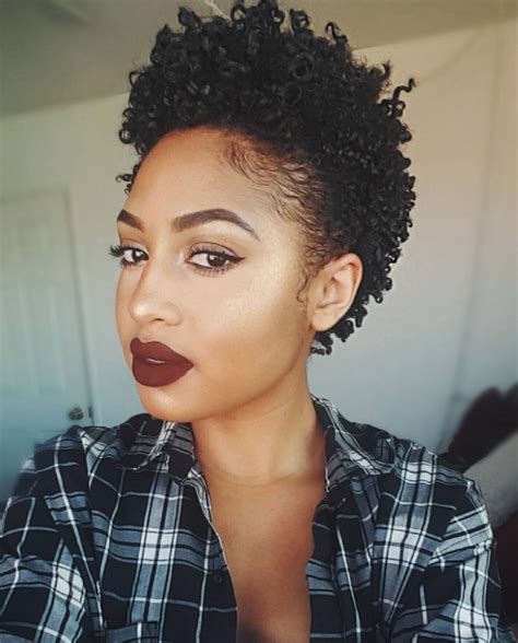Natural Hairstyles For Black Women With Thin Hair 38 Fine Short Natural Hair For Black Women