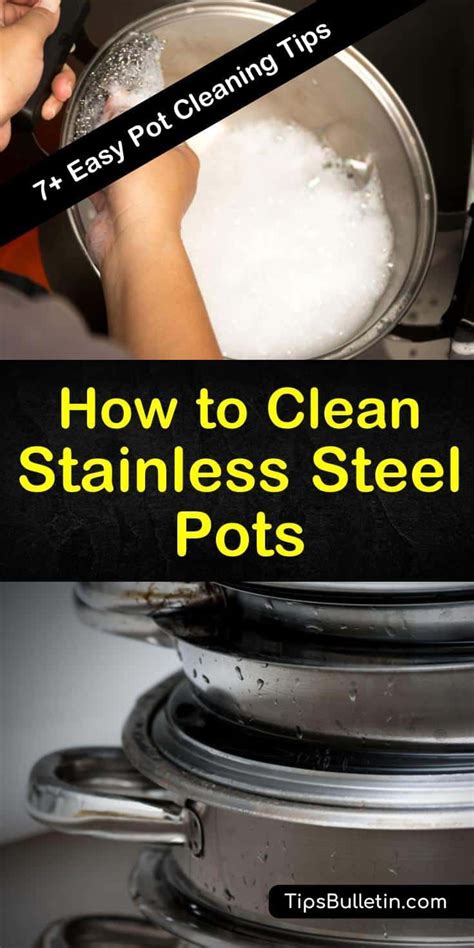 Beyond the ingredients we will use, these supplies are an essential component another unusual method for how to clean stainless steel appliances is to use flour. 7+ Easy Ways to Clean Stainless Steel Pots in 2020 (With ...