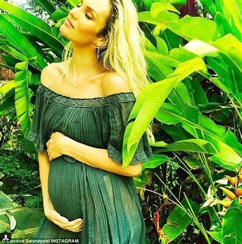 Candice Swanepoel Covers Up Her Pregnant Belly In New York Daily Mail