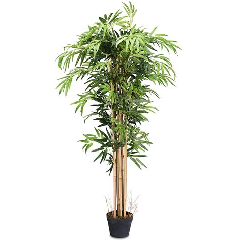 Buy Goplus Artificial Bamboo Tree Ft Tall Faux Bamboo Large Fake