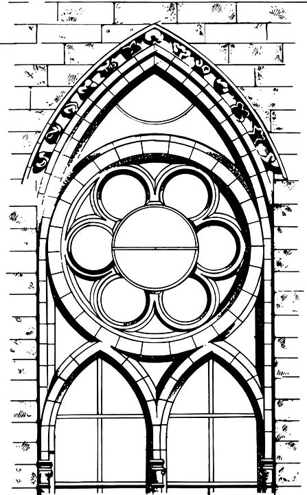 Drawing Cathedral Architecture Free Vector Graphic On Pixabay