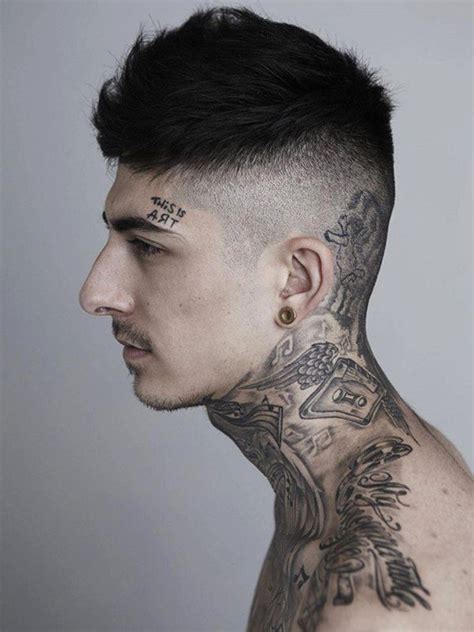 This crown tattoo on the neck looks classy, and it is large enough to be seen by anyone. Neck Tattoo Designs for Men - Mens Neck Tattoo Ideas
