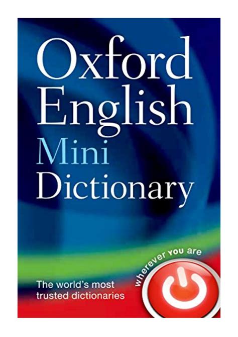 Oxford English Mini Dictionary Oxford Languages By T4g Pdf E5 Issuu
