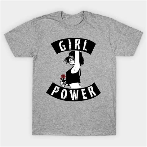 Girl Power Feminism Graphic Tshirt For Women Graphic Tees By