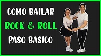 COMO BAILAR ROCK AND ROLL | PASO BASICO (DESDE CERO) 🔥 - YouTube