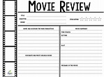 Movie Review Template – serat